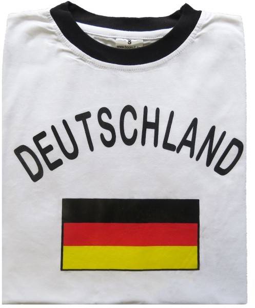 Sonia Originelli Fan-Shirt "Deutschland" Unisex Fußball WM EM Herren T-Shirt Letzte 2 Tage
