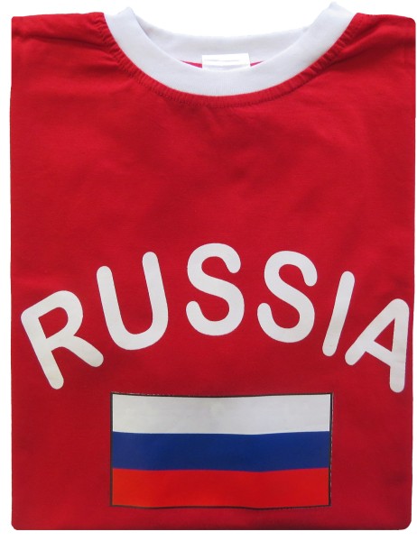 Sonia Originelli Fan-Shirt "Russia" Unisex Fußball WM EM Herren T-Shirt 2025
