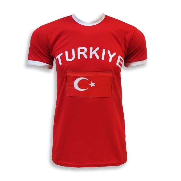 Sonia Originelli Fan-Shirt "Turkiye" Unisex Fußball WM EM Herren T-Shirt Blitzverkäufe