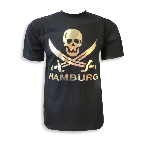 Sonia Originelli T-Shirt "Totenkopf Hamburg" Schwert Skull Exklusive Angebote