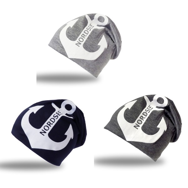 Sonia Originelli City-Beanie "Nordsee" Anker Mütze Maritim Rabatt