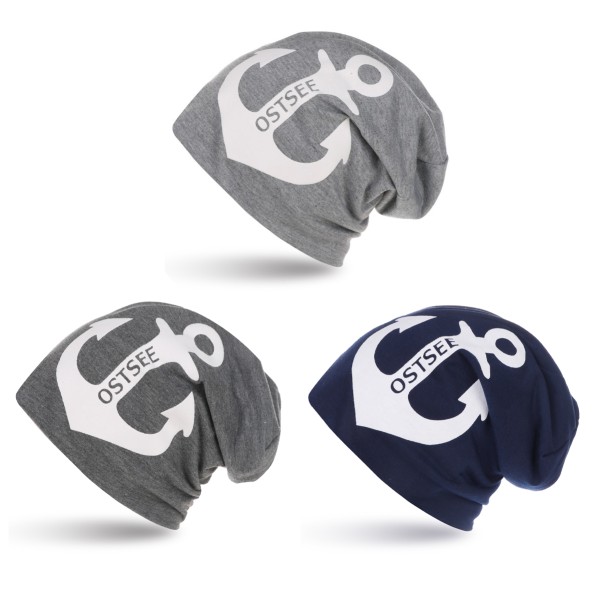 Sonia Originelli City-Beanie "Ostsee" Anker Mütze Maritim Günstig kaufen