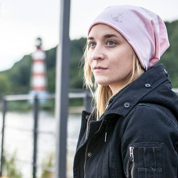 Sonia Originelli Fleece Beanie "Mini Stars Fleece" Stern Winter Mütze Premium Muttertagsangebot
