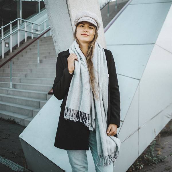 Sonia Originelli Herbstlicher Damenhut Baskenmütze Barett Meliert Neueste Mode