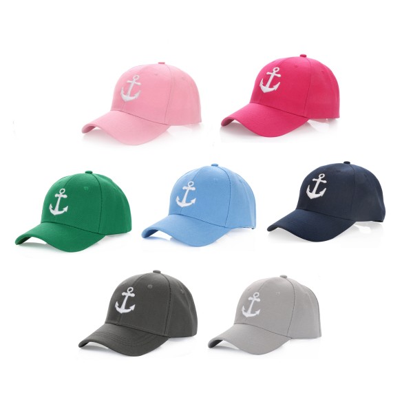 Sonia Originelli Kinder Baseball Cap "Anker" Mütze Maritim Snapback Unisex Zeitlich begrenztes Angebot