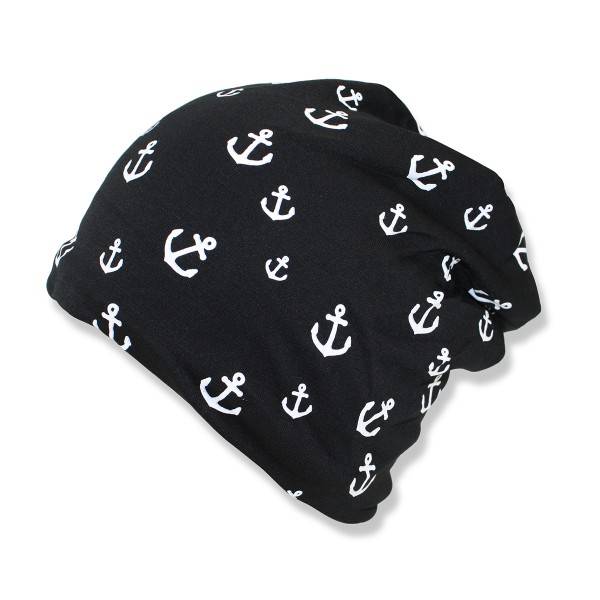 Sonia Originelli Winter Beanie Mütze "Mini Anker" Teddyfell Futter Maritim Letzte 2 Tage