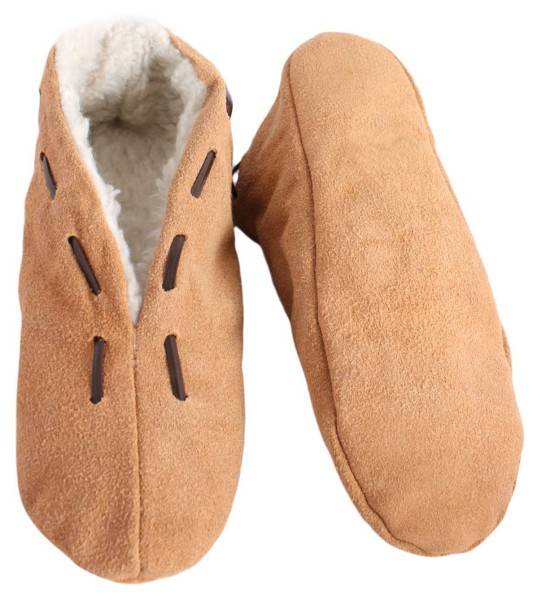 Sonia Originelli Kinder Wildlederhausschuh "Classic" Echt Leder Kuschelfell 50% Rabatt mit kostenlosem Versand