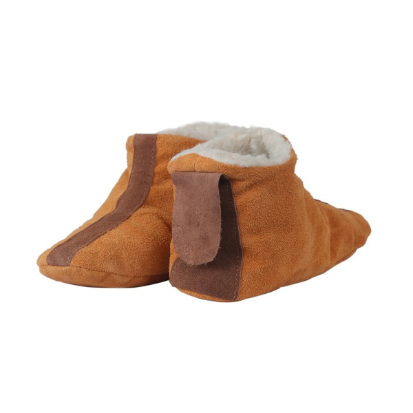 Sonia Originelli Wildlederhausschuh "Indianer" Wildleder Webpelzfutter im Angebot