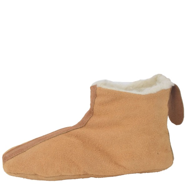 Sonia Originelli Wildlederhausschuh "Indianer" Wildleder Webpelzfutter im Angebot