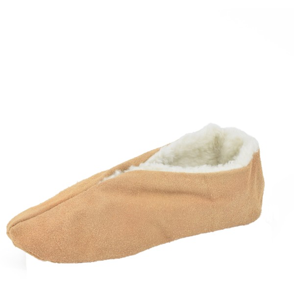 Sonia Originelli Wildlederhausschuh Echt Leder Wollfutter Schluffis Sonderangebot