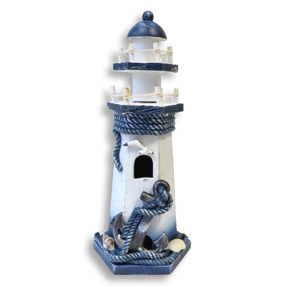 Sonia Originelli Leuchtturm "S" Dekoration Maritim Shabby Chic Landhausstil Muttertagsangebot