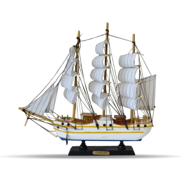 Sonia Originelli Segelschiff "S" Modellschiff Dekoration Schiff Maritim