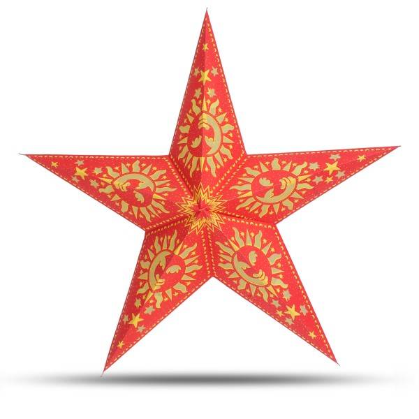Sonia Originelli Weihnachtsstern 60cm Papier-Stern Weihnachtsdeko Discount Store für neue Produkte