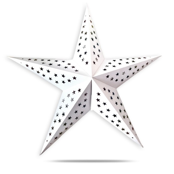 Sonia Originelli Weihnachtsstern 60cm Papier-Stern Weihnachtsdeko Im Verkauf