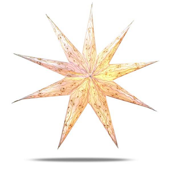 Sonia Originelli Weihnachtsstern 60cm Papier-Stern Weihnachtsdeko Kostenloser Versand
