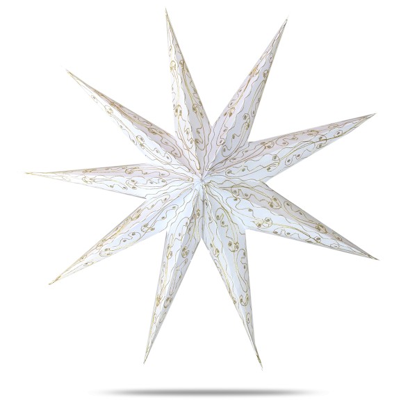 Sonia Originelli Weihnachtsstern 60cm Papier-Stern Weihnachtsdeko Kostenloser Versand