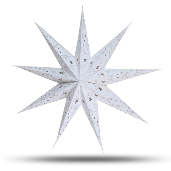 Sonia Originelli Weihnachtsstern 60cm Papier-Stern Weihnachtsdeko Rabatt