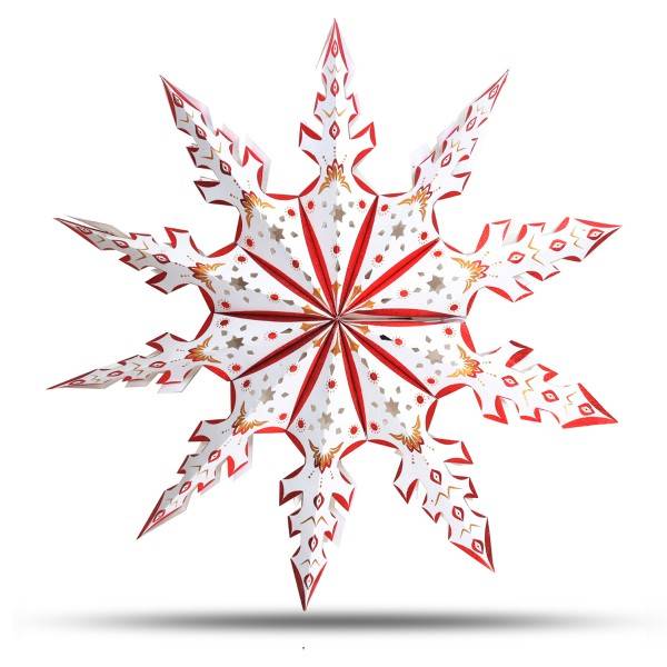 Sonia Originelli Weihnachtsstern 80cm Papier-Stern Weihnachtsdeko Saisonschlussverkauf