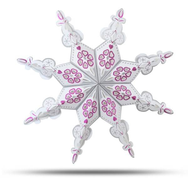 Sonia Originelli Weihnachtsstern 80cm Papier-Stern Weihnachtsdeko Black Friday