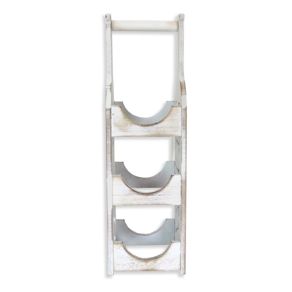 Sonia Originelli Weinständer Holz Shabby Chic Dekoration Landhaus Stil Flaschenhalter Osterangebot