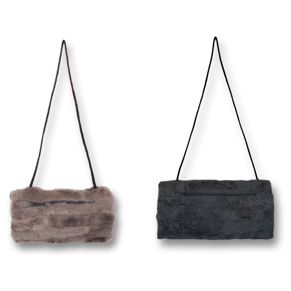 Sonia Originelli Muff Schaffell Handwärmer Portemonnaie kuschelig warm Online Outlet