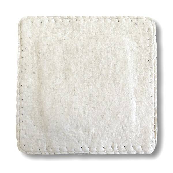 Sonia Originelli Sitzkissen Wollfilz Natur Polster Stuhl Blitzangebot