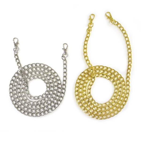 Sonia Originelli Handykette Taschenkette Gliederkette Gold Silber Party Umhängekette Nur noch ein Tag übrig