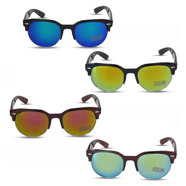 Sonia Originelli Sonnenbrille Modern Verspiegelt Klassisch Sommer Im Verkauf