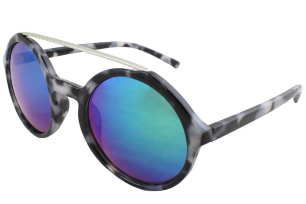 Sonia Originelli Sonnenbrille Verspiegelt Leo Muster Sommer Damen Outlet