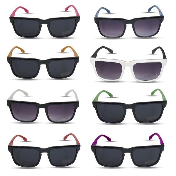 Sonia Originelli Sonnenbrille verspiegelt Party Klassik Wayfarer Auslauf