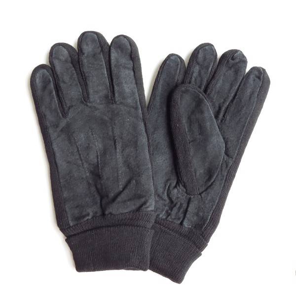 Sonia Originelli Lederhandschuhe mit Strickstulpe und Dehnung unisex gefüttert Fabrik Onlineshop