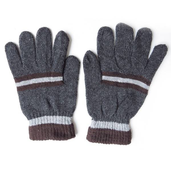 Sonia Originelli Sortiment 12 Paar Strickhandschuhe Herren Finger Winter Streifen Unisex Günstig kaufen