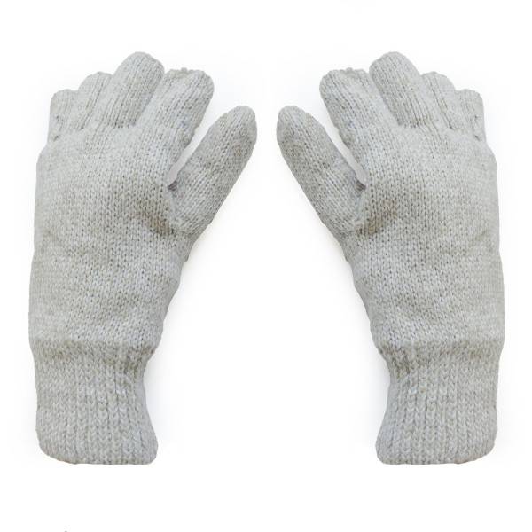 Sonia Originelli Strickhandschuh Halbfinger Daumen Wolle Fleece Winter Unisex