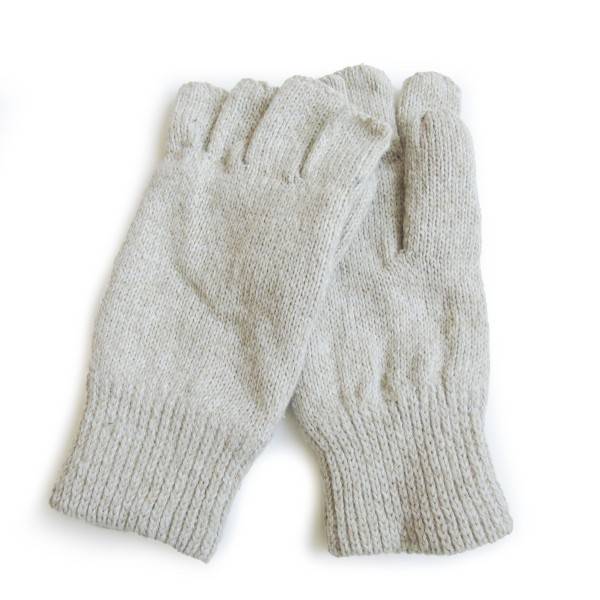 Sonia Originelli Strickhandschuh Halbfinger Daumen Wolle Fleece Winter Unisex Begrenztes Angebot