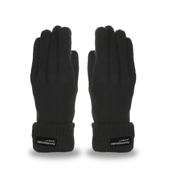 Sonia Originelli Strickhandschuhe Einfarbig Finger Umschlag Wolle Fleece Unisex Exklusivangebot