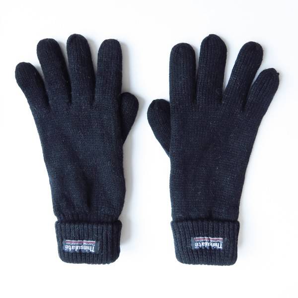 Sonia Originelli Strickhandschuhe Einfarbig Finger Umschlag Wolle Fleece Unisex Exklusivangebot