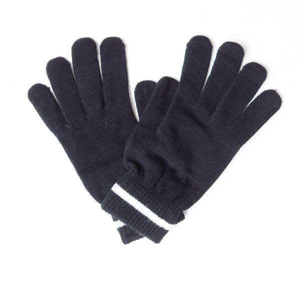 Sonia Originelli Strickhandschuhe Finger Streifen Uni Winter Unisex Preisnachlass