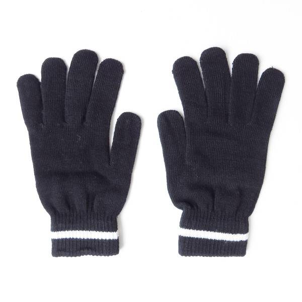 Sonia Originelli Strickhandschuhe Finger Streifen Uni Winter Unisex Preisnachlass