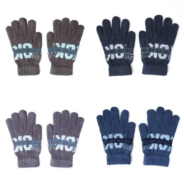 Sonia Originelli Strickhandschuhe Finger Winter OK Statement Unisex Black Friday