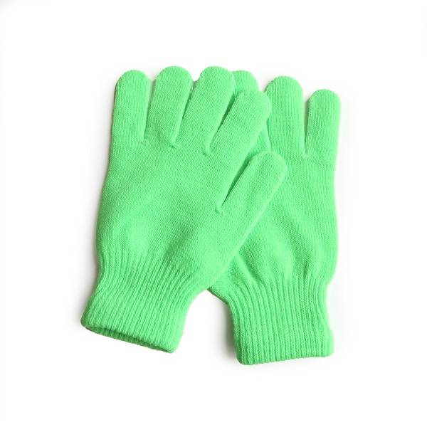 Sonia Originelli Strickhandschuhe Neon bunt knallig ungefüttert dehnbar unisex Lagerräumung