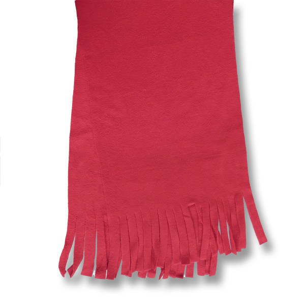 Sonia Originelli Schal Fleece Fransen Winter einfarbig VIP-Rabatte