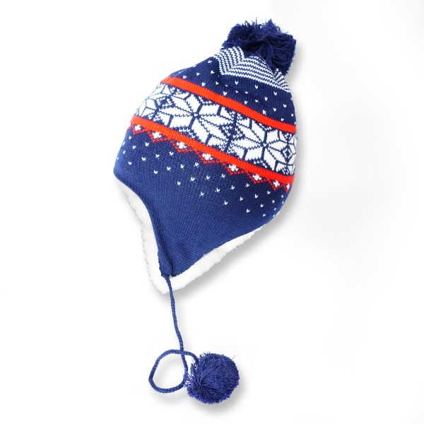 Sonia Originelli SET Kinder Schal und Mütze Norweger Teddyfell Bommel Winter Bis zu 55% Rabatt