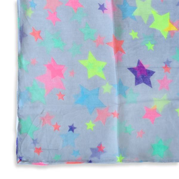 Sonia Originelli Schal Loop "Bunte Sterne" Rundschal Sommer Clearance-Verkauf