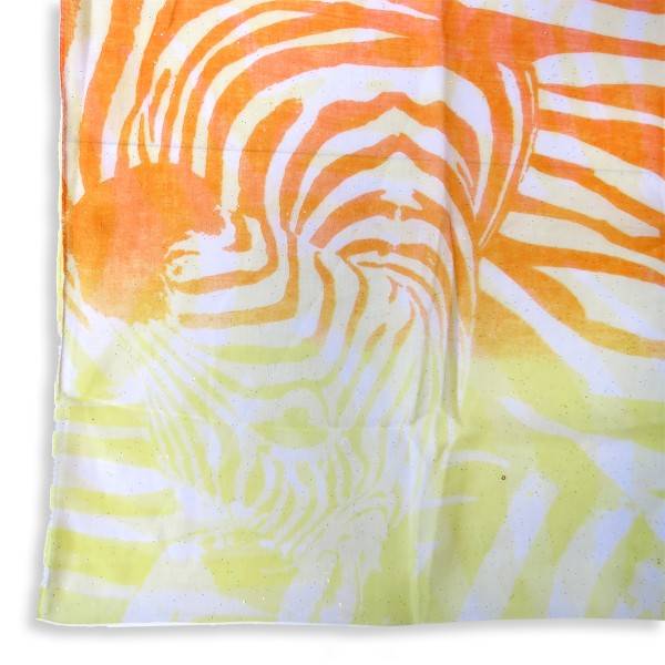 Sonia Originelli Schal Loop "Zebra" Glitzer Rundschal Sommer Günstiger Verkauf