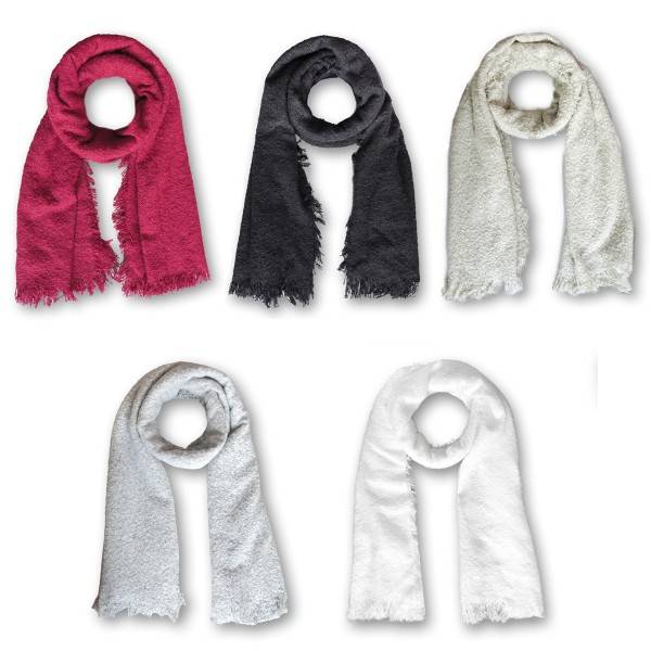 Sonia Originelli Schal Polyacryl Winter Fransen Blogger Weich Blitzverkäufe