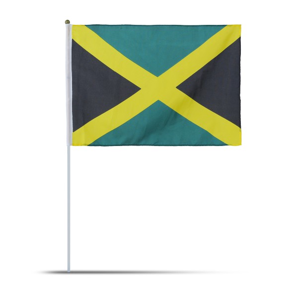 Sonia Originelli 10er Set Fahne Flagge Winkfahne "Jamaika" Jamaica Handfahne EM WM Blitzangebot