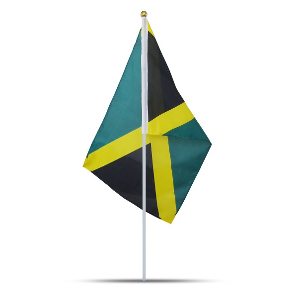 Sonia Originelli 10er Set Fahne Flagge Winkfahne "Jamaika" Jamaica Handfahne EM WM Blitzangebot