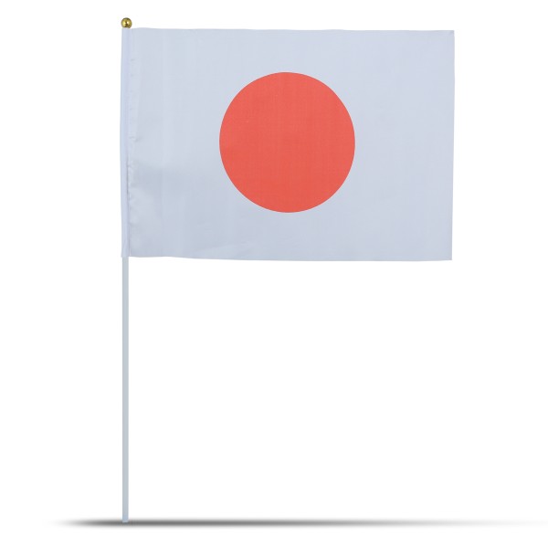 Sonia Originelli 10er Set Fahne Flagge Winkfahne "Japan" Handfahne EM WM Große Rabatte