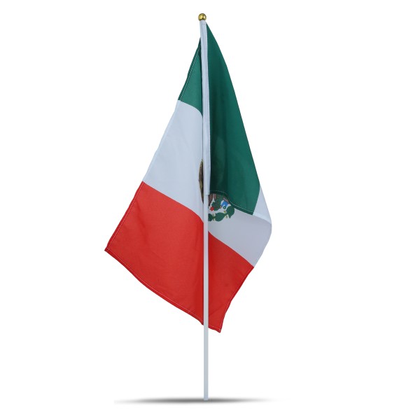 Sonia Originelli 10er Set Fahne Flagge Winkfahne "Mexiko" Mexico Handfahne EM WM VIP-Rabatte