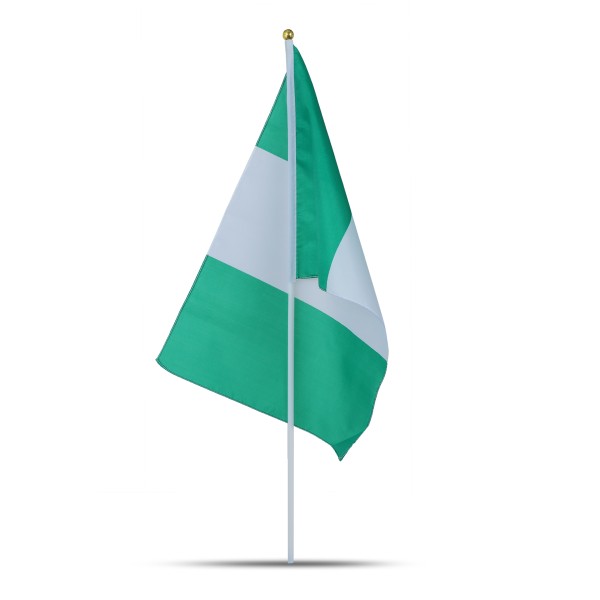 Sonia Originelli 10er Set Fahne Flagge Winkfahne "Nigerien" Nigeria Handfahne EM WM Tiefpreis